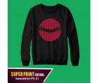 Super Print Casual Sweatshirt PS-21